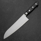 Santoku 440C Polished Western Handle 180mm (7”)-[Musashi]-[Japanese-Kitchen-Knives]