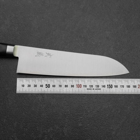 Santoku 440C Polished Western Handle 180mm-[Musashi]-[Japanese-Kitchen-Knives]