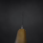 Santoku AUS-10 Mirror Tsuchime Damascus Yaki Urushi Handle 165mm (6.5”)-[Musashi]-[Japanese-Kitchen-Knives]