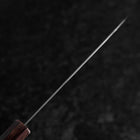 Santoku AUS-10 Nashiji Damascus Wenge Handle 165mm-[Musashi]-[Japanese-Kitchen-Knives]