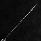 Santoku AUS-10 Polished All-Stainless Handle 165mm-[Musashi]-[Japanese-Kitchen-Knives]