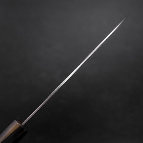 Santoku AUS-10 Polished Buffalo Wenge Handle 165mm (6.5”)-[Musashi]-[Japanese-Kitchen-Knives]