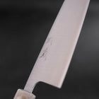 Santoku AUS-10 Polished Ocean Black White Handle 165mm (6.5”)-[Musashi]-[Japanese-Kitchen-Knives]