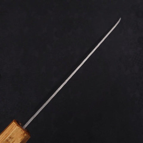 Santoku AUS-10 Tsuchime Damascus Yaki Urushi Handle 165mm (6.5”)-[Musashi]-[Japanese-Kitchen-Knives]