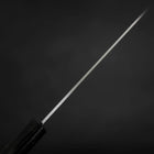 Santoku AUS-8 Polished Ocean Black Handle 165mm (6.5”)-[Musashi]-[Japanese-Kitchen-Knives]