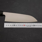 Santoku AUS-8 Polished Ocean Black Handle 165mm (6.5”)-[Musashi]-[Japanese-Kitchen-Knives]