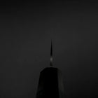 Santoku Blue Steel #1 Stainless Clad Kurouchi Dark Blue Urushi Handle 170mm-[Musashi]-[Japanese-Kitchen-Knives]