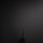 Santoku Blue Steel #2 Kurouchi Buffalo Ebony Handle 165mm-[Musashi]-[Japanese-Kitchen-Knives]