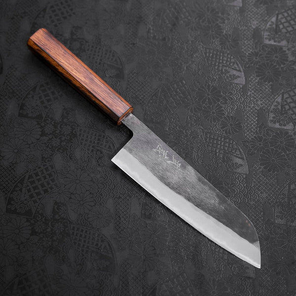 Santoku-Blue-Steel-2-Kurouchi-