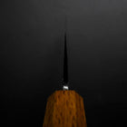 Santoku Blue Steel #2 Kurouchi Yaki-Urushi Handle 165mm (6.5”)-[Musashi]-[Japanese-Kitchen-Knives]