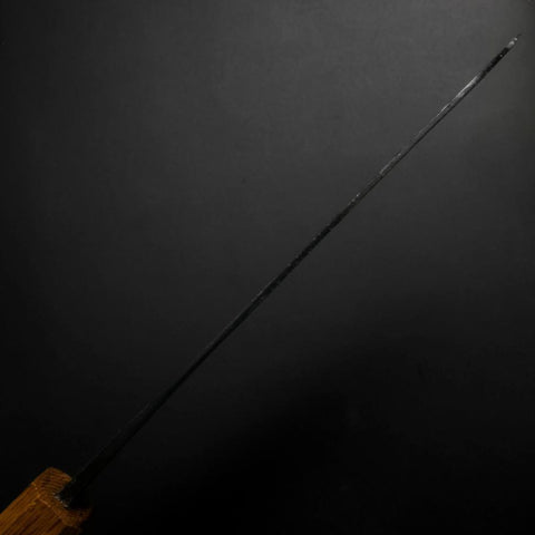 Santoku Blue Steel #2 Kurouchi Yaki-Urushi Handle 165mm-[Musashi]-[Japanese-Kitchen-Knives]