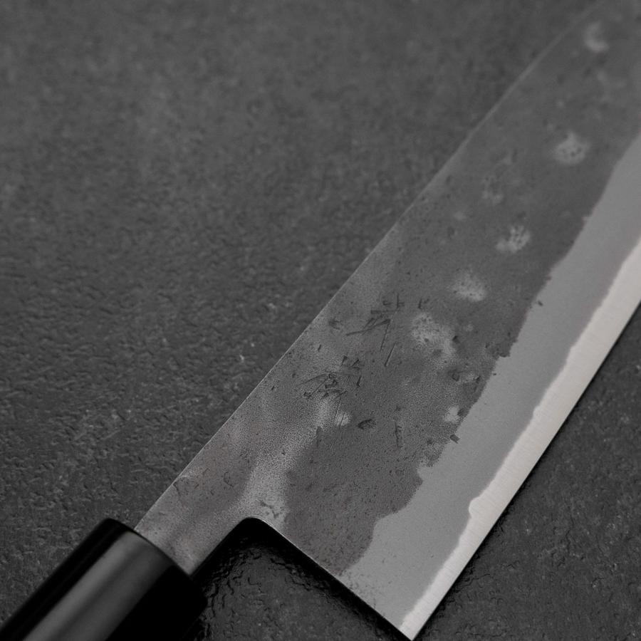 三徳 青紙2号 梨地 ステン割込 イチイ柄 165mm – MUSASHI