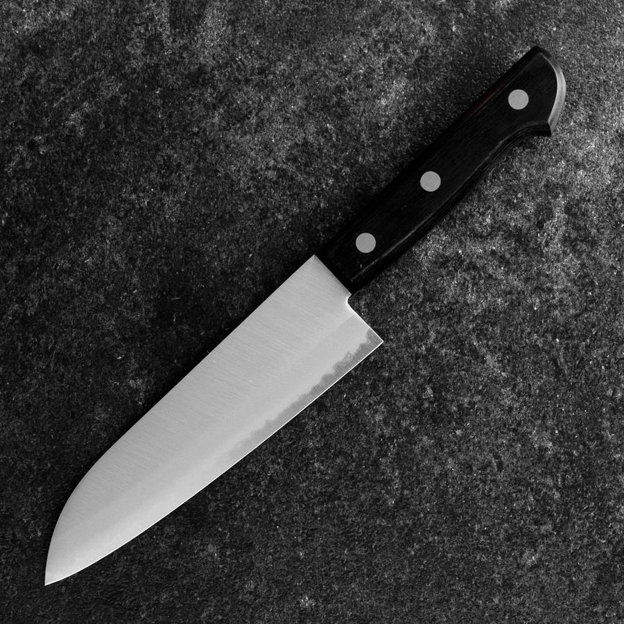 三徳 VG-1 磨き 洋風黒柄 140mm – MUSASHI