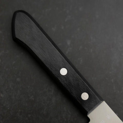 Santoku Blue Steel #2 Polished Western Handle 165mm (6.5”)-[Musashi]-[Japanese-Kitchen-Knives]