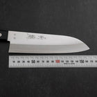 Santoku Blue Steel #2 Polished Western Handle 165mm (6.5”)-[Musashi]-[Japanese-Kitchen-Knives]