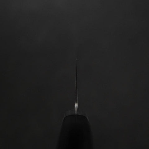 Santoku Blue Steel #2 Stainless Clad Western Handle 165mm-[Musashi]-[Japanese-Kitchen-Knives]