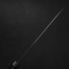 Santoku Blue Steel #2 Stainless Clad Western Handle 165mm-[Musashi]-[Japanese-Kitchen-Knives]