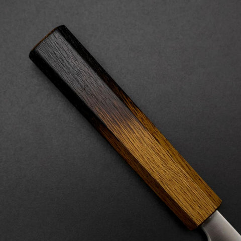 Santoku Blue Super Polished Yaki Urushi Handle 165mm (6.5”)-[Musashi]-[Japanese-Kitchen-Knives]