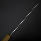 Santoku Blue Super Polished Yaki Urushi Handle 165mm-[Musashi]-[Japanese-Kitchen-Knives]