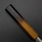 Santoku Blue Super Polished Yaki Urushi Handle 165mm-[Musashi]-[Japanese-Kitchen-Knives]