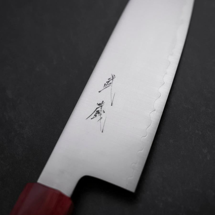Santoku Chromax Polished Walnut Handle 170mm (6.7”) – MUSASHI