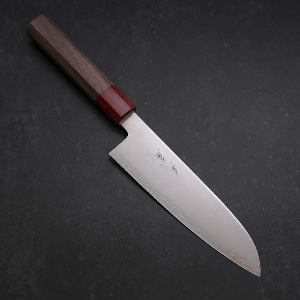 Santoku Chromax Polished Walnut Handle 170mm (6.7”) – MUSASHI