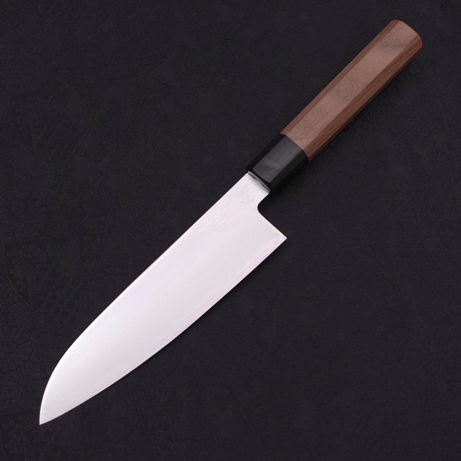 Santoku Chromax Polished Walnut Handle 170mm-Polished-Japanese Handle-[Musashi]-[Japanese-Kitchen-Knives]