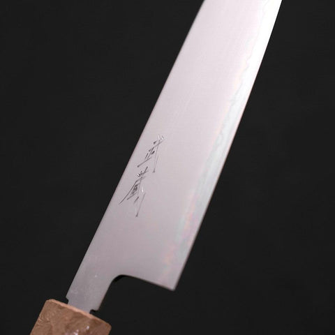 Santoku Chromax Polished White Urushi Handle 170mm (6.7”)-[Musashi]-[Japanese-Kitchen-Knives]