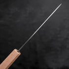 Santoku Chromax Polished White Urushi Handle 170mm (6.7”)-[Musashi]-[Japanese-Kitchen-Knives]