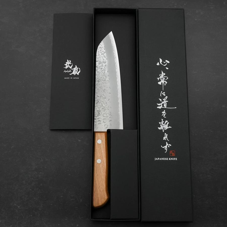 S*O様 マグロ包丁 三徳 クロマックス 槌目 洋風柄 165mm – MUSASHI