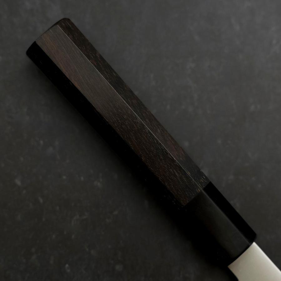 キムホノ Santoku HAP-40 Polished Buffalo Ebony Handle 180mm (7”) – MUSASHI