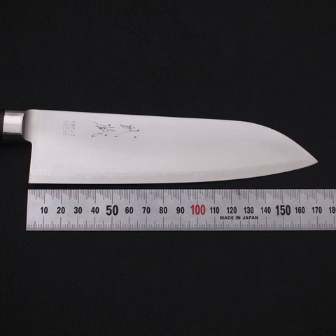 Santoku HAP-40 Polished Western Handle 170mm (6.7”)-[Musashi]-[Japanese-Kitchen-Knives]