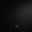 Santoku Molybdenum Polished Western Black Handle 175mm (6.8”)-[Musashi]-[Japanese-Kitchen-Knives]