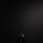 Santoku Molybdenum Polished Western Black Handle 175mm-[Musashi]-[Japanese-Kitchen-Knives]