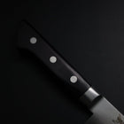 Santoku Molybdenum Polished Western Black Handle 175mm-[Musashi]-[Japanese-Kitchen-Knives]