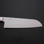 Santoku Molybdenum Polished Western Black Handle 175mm-[Musashi]-[Japanese-Kitchen-Knives]