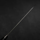 Santoku Molybdenum Polished Western Purple Handle 180mm (7”)-[Musashi]-[Japanese-Kitchen-Knives]