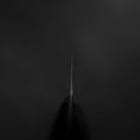 Santoku Molybdenum Polished Western Purple Handle 180mm-[Musashi]-[Japanese-Kitchen-Knives]