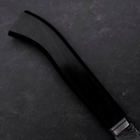 Santoku SG-2 Black Damascus Western Ebony Handle 180mm (7”)-[Musashi]-[Japanese-Kitchen-Knives]