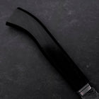 Santoku SG-2 Black Damascus Western Ebony Handle 180mm-[Musashi]-[Japanese-Kitchen-Knives]