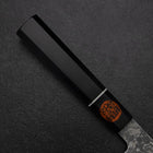 Santoku SG-2 Damascus Ebony Handle 165mm (6.5”)-[Musashi]-[Japanese-Kitchen-Knives]