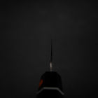 Santoku SG-2 Damascus Ebony Handle 165mm-[Musashi]-[Japanese-Kitchen-Knives]