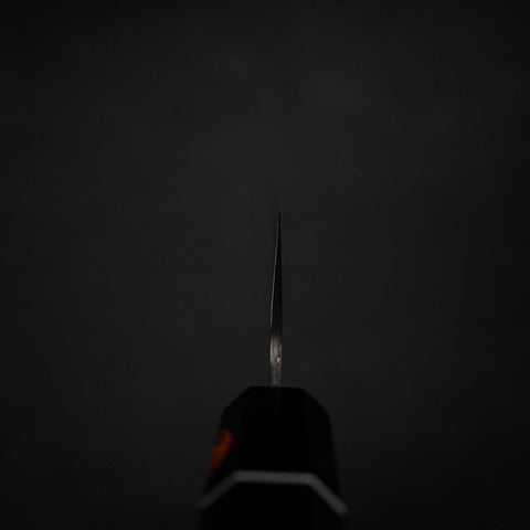 Santoku SG-2 Damascus Ebony Handle 165mm-[Musashi]-[Japanese-Kitchen-Knives]