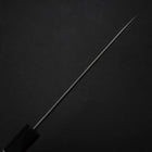 Santoku SG-2 Damascus Ebony Handle 165mm-[Musashi]-[Japanese-Kitchen-Knives]