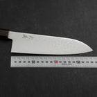 Santoku SG-2 Nickel Damascus Ebony Handle 180mm (7”)-[Musashi]-[Japanese-Kitchen-Knives]