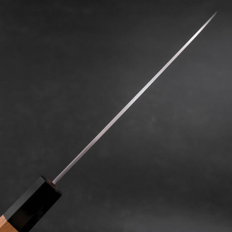 Santoku SG-2 Polished Buffalo Zelkova Handle 180mm (7”)-[Musashi]-[Japanese-Kitchen-Knives]