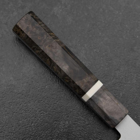 Santoku SG-2 Polished Maple Handle 180mm-[Musashi]-[Japanese-Kitchen-Knives]