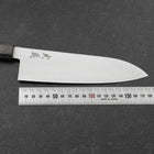 Santoku SG-2 Polished Maple Handle 180mm-[Musashi]-[Japanese-Kitchen-Knives]