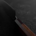 Santoku SG-2 Polished Ovangkol Handle 180mm-[Musashi]-[Japanese-Kitchen-Knives]