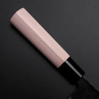 Santoku SK Steel Kurouchi Kurigata Magnolia Handle 165mm (6.5”)-[Musashi]-[Japanese-Kitchen-Knives]